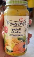 Mängden socker i Spaghetti mit milder Zitronensauce