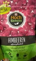 Mängden socker i Himbeeren Gefriergetrocknet
