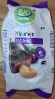 Mängden socker i Pflaumen entsteint, getrocknet (Bio)