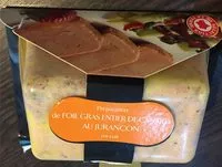 Mängden socker i Préparation de foie Gras Entier de Canard Mi-Cuit au jurancon