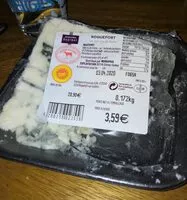 Mängden socker i Roquefort au lait cru de brebis