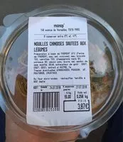 Mängden socker i Nouilles chinoises sautées aux légumes