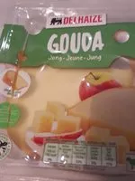 Mängden socker i Fromage gouda jeune