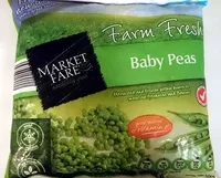 Mängden socker i Farm Fresh Baby Peas
