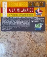 Mängden socker i Escalope de dinde a la Milanese