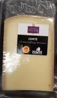 Mängden socker i Comté