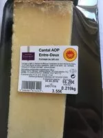 Mängden socker i Cantal AOP Entre-Deux