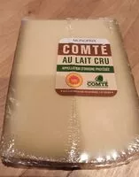 Mängden socker i Comté au lait cru