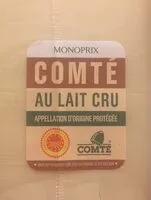 Mängden socker i Comté monoprix lait cru