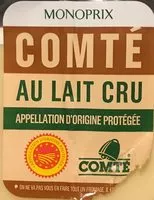 Mängden socker i Comté au lait cru