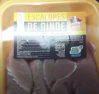 Mängden socker i Escalopes de dinde