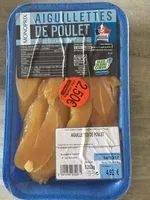 Mängden socker i Aiguillettes de poulet