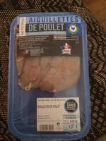 Mängden socker i Aiguillettes de poulet