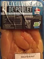 Mängden socker i Aiguillettes de poulet