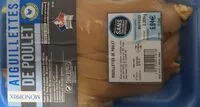 Mängden socker i Aiguillettes de poulet Monoprix