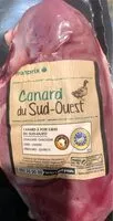 Mängden socker i Canard a foie gras du sud O