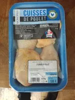 Mängden socker i Cuisses de poulet