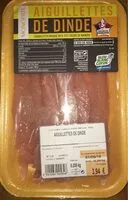 Mängden socker i Aiguillettes de dinde