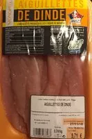 Mängden socker i Aiguilettes de dinde