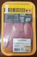 Mängden socker i Aiguillettes de dinde Bleu Blanc Coeur