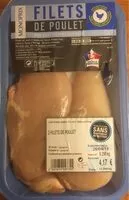Mängden socker i Filets de poulet