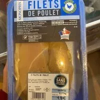 Mängden socker i Filets de poulet