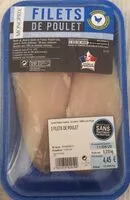 Mängden socker i Filets de poulet