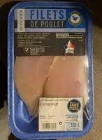 Mängden socker i 2 filets de poulet
