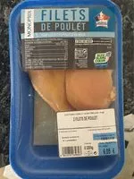 Mängden socker i Filet de poulet