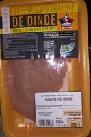 Mängden socker i Escalope extrafine de dinde