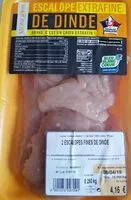 Mängden socker i Escalope extra-fine de dinde