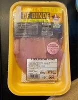 Mängden socker i Escalope de dinde