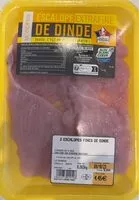 Mängden socker i Escalopes fines de dinde