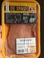 Mängden socker i Escalope extra fine de dinde