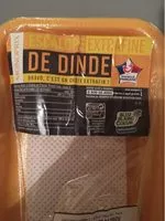 Mängden socker i Escalope Extrafine De Dinde