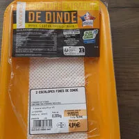 Mängden socker i Escalpes de dinde