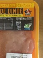 Mängden socker i Escalope extra fine de dinde