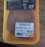 Mängden socker i Escalope extra fine de dinde