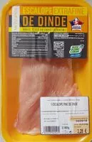 Mängden socker i Escalope extrafine de dinde