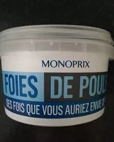 Mängden socker i Foies de Volaille