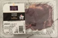 Mängden socker i Entrecote viande bovine race limousine