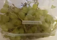 Mängden socker i Sweet White Thompson Seedless Grapes