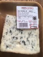 Mängden socker i Bleu d'Auvergne AOP "gourmet"