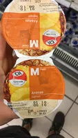 Mängden socker i Yogourt Ananas
