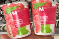 Mängden socker i Himbeerjoghurt