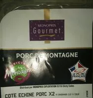 Mängden socker i Porc cote echine