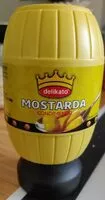 Mängden socker i Mostarda