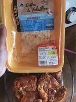 Mängden socker i Cuisse de poulet au paprika