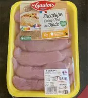 Mängden socker i Escalope extra-fine de dinde