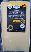 Mängden socker i Allgäuer Genussstück